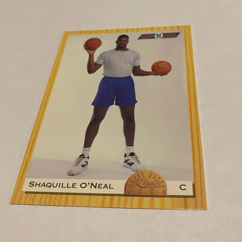 Shaquille O'Neal Rare Rookie 1993 Classic Draft Picks Basketball Card